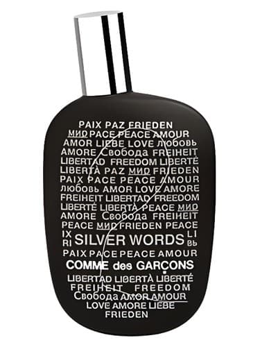 Comme Des Garcons 2 Silver Words